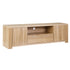 180cm TV Unit Entertainment Unit Storage Drawer Cabinet Pine