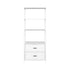 Artiss Bookshelf Display Shelf 2 Drawers 152CM White