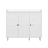 8‑Tier Shoe Cabinet – 112×35×100cm, Adjustable Shelves, 30‑Pair Storage, White