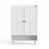 6‑Tier Shoe Cabinet – Adjustable Shelves, 24‑Pair Storage, White