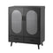 Artiss Buffet Sideboard Double Doors - Black