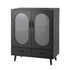 Artiss Buffet Sideboard Double Doors - Black
