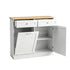 Kitchen Buffet Station – Tilt‑Out 54L Bin, Drawers, Adjustable Cabinet, 100cm