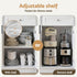 Kitchen Buffet Station – Tilt‑Out 54L Bin, Drawers, Adjustable Cabinet, 100cm