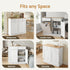 Kitchen Buffet Station – Tilt‑Out 54L Bin, Drawers, Adjustable Cabinet, 100cm