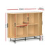 Artiss Buffet Sideboard Cupboard Cabinet Sliding Doors Pantry Storage Oak PIIA