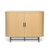 Artiss Buffet Sideboard Cupboard Cabinet Sliding Doors Pantry Storage Oak PIIA