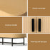 Artiss Buffet Sideboard Cupboard Cabinet Sliding Doors Pantry Storage Oak PIIA