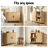 Artiss Buffet Sideboard Cupboard Cabinet Sliding Doors Pantry Storage Oak PIIA