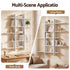 Artiss 15-Section Floating Wall Shelf, White, 116x18x129cm E1 PB Board
