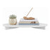Artiss Corner Floating Wall Shelf – 25cm Wall‑Mounted Display Rack White (1pc)