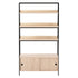 Bookshelf 5 Tier Cube Cabinet MIRA Oak