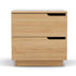 Artiss 2X Bedside Table 2 Drawers Nightstand Pine