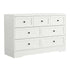 7 Chest of Drawers Dresser Table White