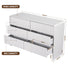 6 Chest of Drawers Dresser Cabinet White