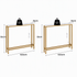 Artiss Console Table Set of 2 with Charging Station Narrow Hallway Table