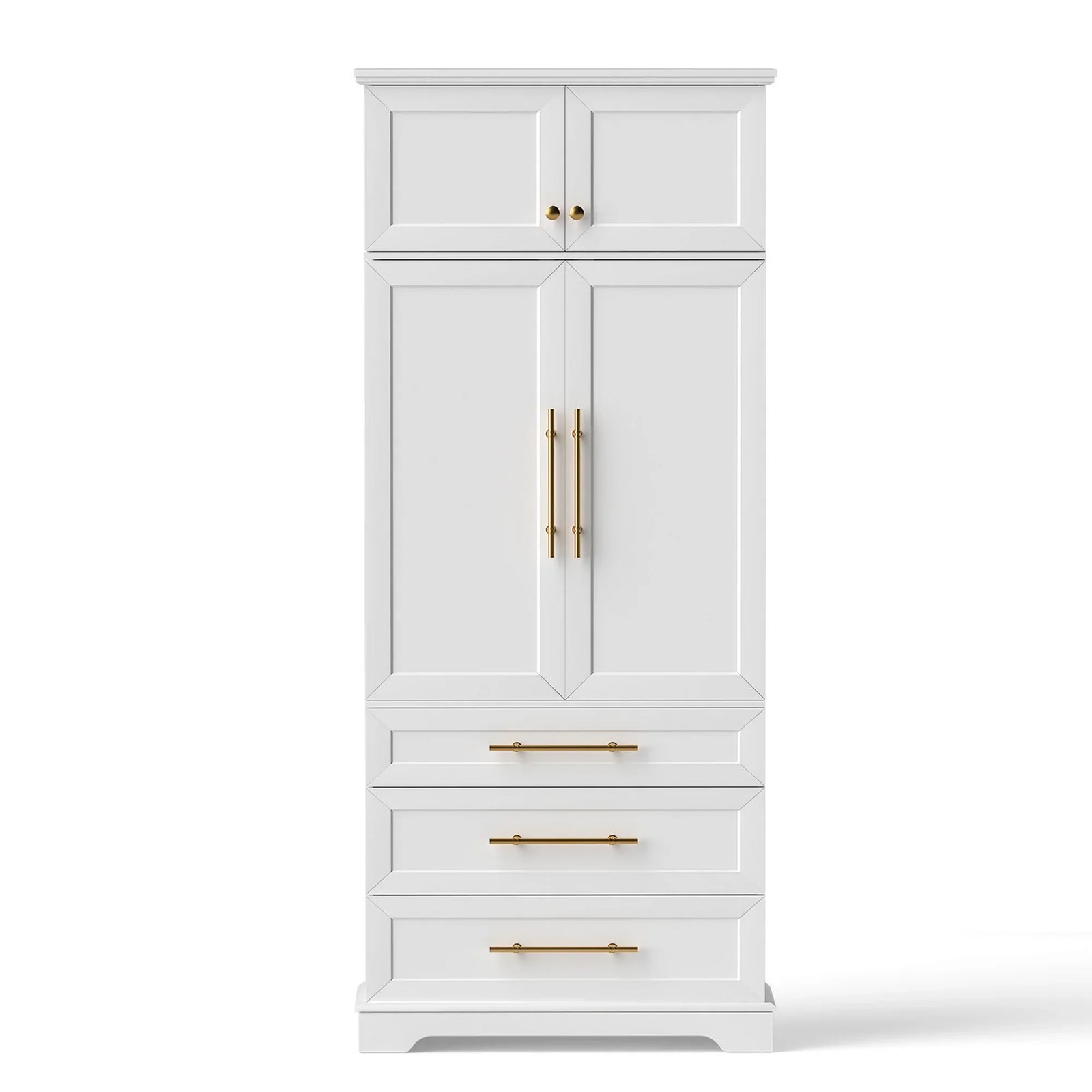 2X Buffet Sideboard Cabinet Pantry Kitchen Storage Cupboard Drawers Doors