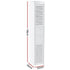 2X Bathroom Toilet Storage Cabinet Laundry Tallboy Cupboard