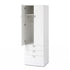 Artiss Wardrobe Cabinet Bedroom Clothes Storage Organiser Cupboard 3 Drawers Shelf Hanging Rod