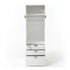 Artiss Wardrobe Cabinet Bedroom Clothes Storage Organiser Cupboard 3 Drawers Shelf Hanging Rod