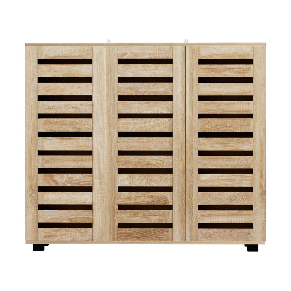 Shoe Rack Cabinet 30 Pairs Adjustable Shelf