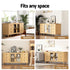 Artiss Buffet Sideboard Storage Cabinet Kitchen Cupboard Faux Drawer 150CM Pine