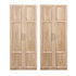 2x Buffet Sideboard Cabinet Pantry Hutch Kitchen Storage Organiser Pine