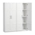 2x Buffet Sideboard Cabinet Pantry Hutch Kitchen Storage Organiser White