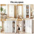 2x Buffet Sideboard Cabinet Pantry Hutch Kitchen Storage Organiser White