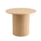 Artiss Coffee Table Round Fluted