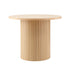 Artiss Coffee Table Round Fluted