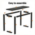 Artiss Console Table 110CM Black