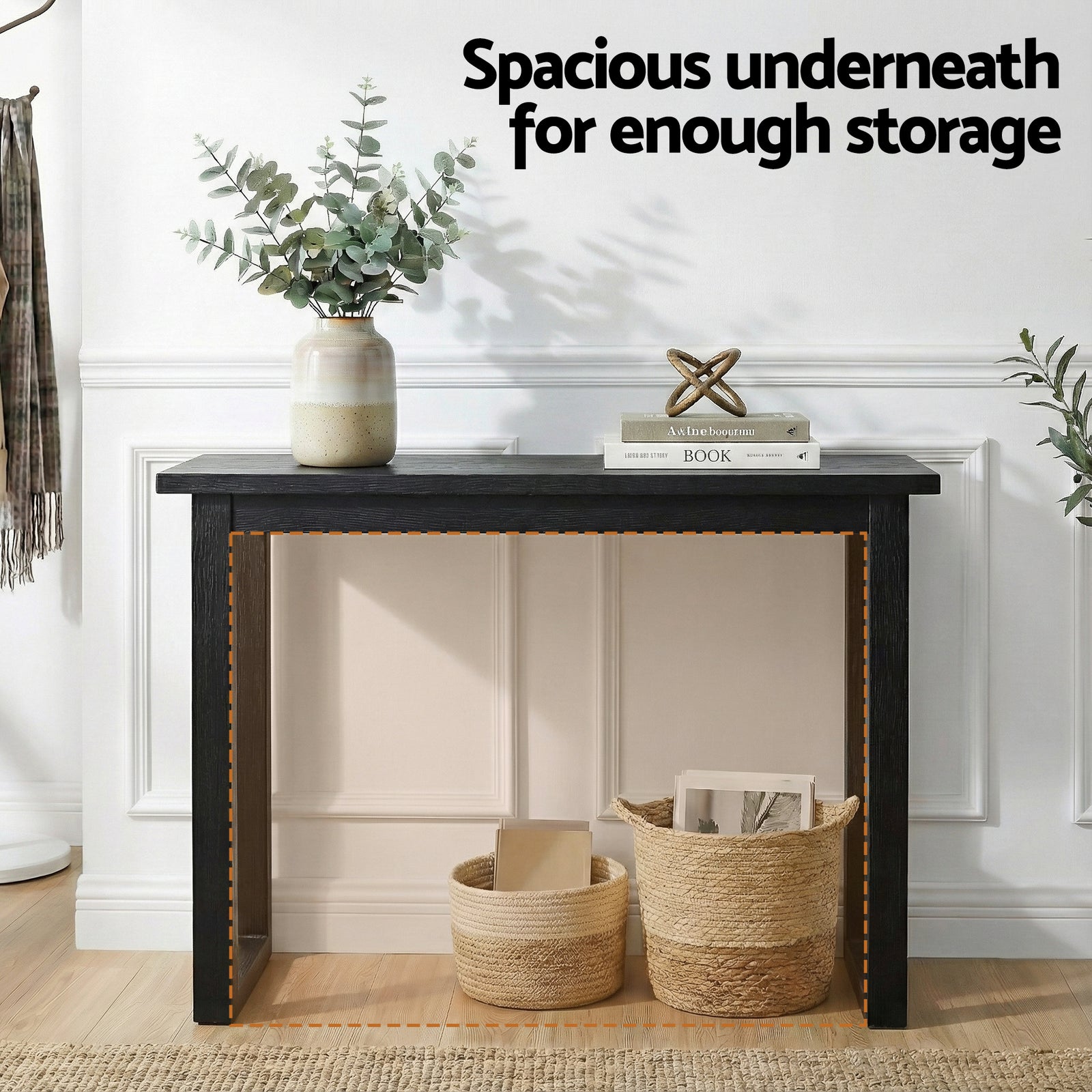Console Table 110CM Black