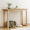 Artiss 110cm Pine Console Table Wood Grain Entryway Hallway Storage Desk