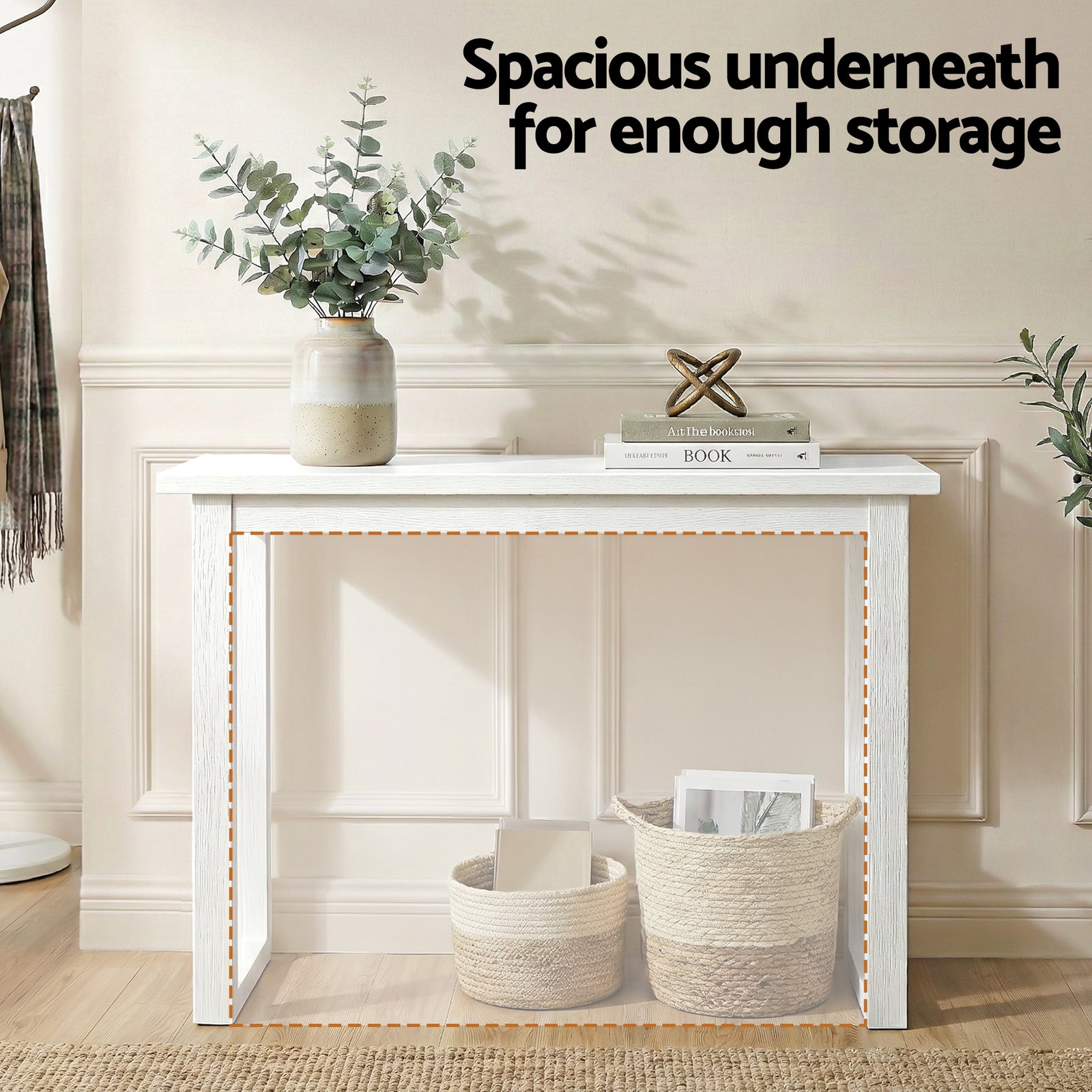 Console Table 110CM White