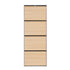Artiss Shoe Rack Cabinet 24 Pairs Adjustable Shelf Pine