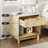 2X Bedside Table Nightstand 1 Drawer Shelves Pine