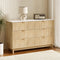 6 Drawer Chest of Drawers Pine Dresser Storage Cabinet Bedroom Unit
