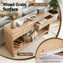 Console Table Hallway Entryway Storage Drawer Shelf Curved Edge 120CM Pine