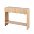 Artiss 2-Drawer Console Table, Scalloped Front, Rounded Corners, 100cm