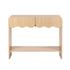 Artiss 2-Drawer Console Table, Scalloped Front, Rounded Corners, 100cm