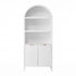 Artiss Buffet Sideboard Cabinet Pantry 180CM Arched Storage Bookshelf White