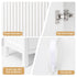 Artiss Buffet Sideboard Cabinet Pantry 180CM Arched Storage Bookshelf White