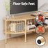2‑Piece Lounge Set – 148cm TV Unit & Rustic Coffee Table, Pine