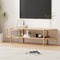 Artiss 148cm TV Unit Entertainment Cabinet Pine Storage Shelf Media Console