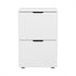 Artiss Filing Cabinet Files Storage Office Shelves File Organiser White 2 Drawer