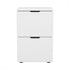 Artiss Filing Cabinet Files Storage Office Shelves File Organiser White 2 Drawer