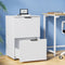 Artiss Filing Cabinet Files Storage Office Shelves File Organiser White 2 Drawer