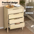 Artiss 4 Chest of Drawers Tallboy - INEZ Pine