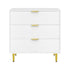 Artiss 3 Chest of Drawers Lowboy Cabinet White